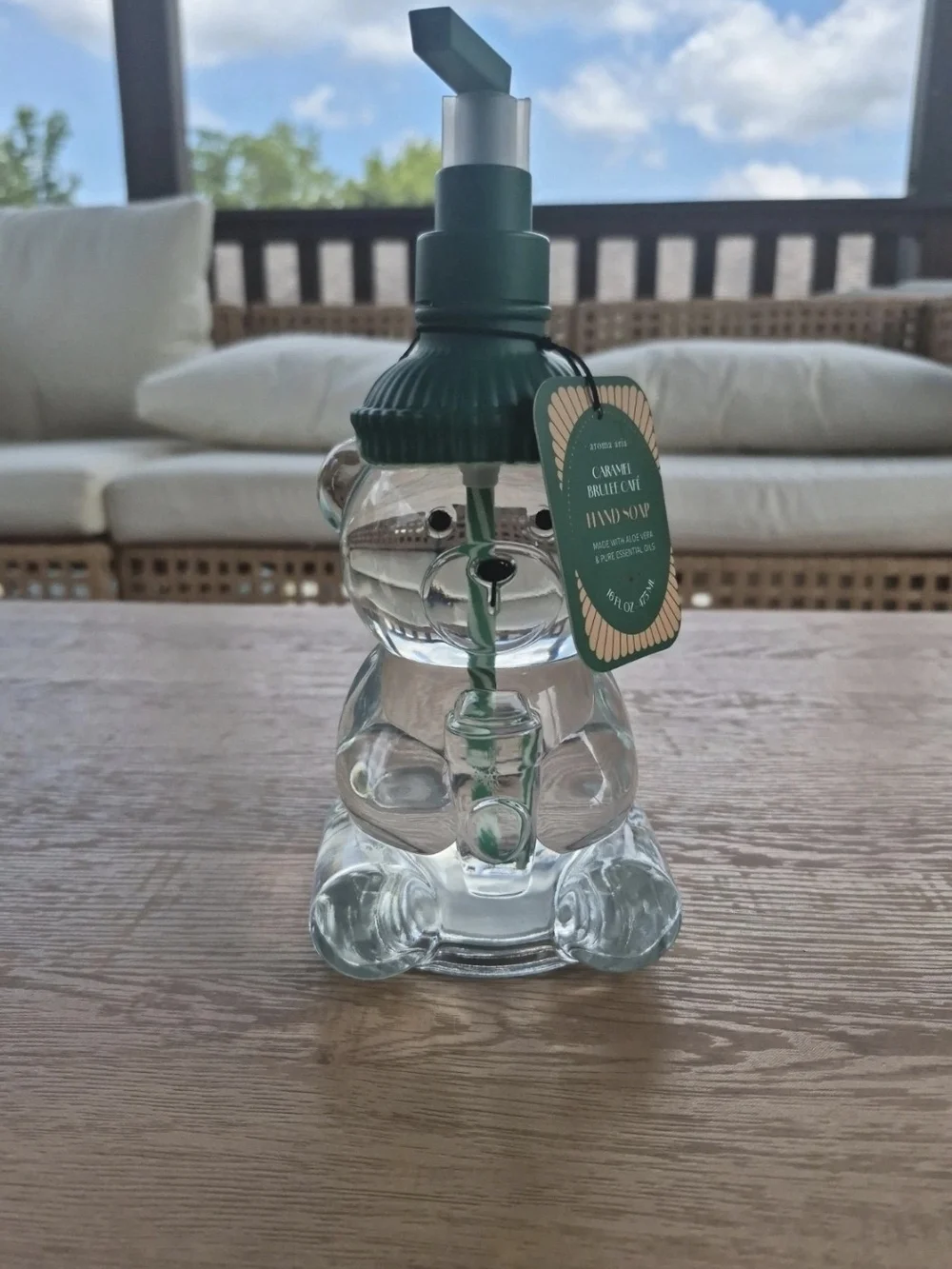 Aroma Aria Starbees Bear hand soap dispenser NWT